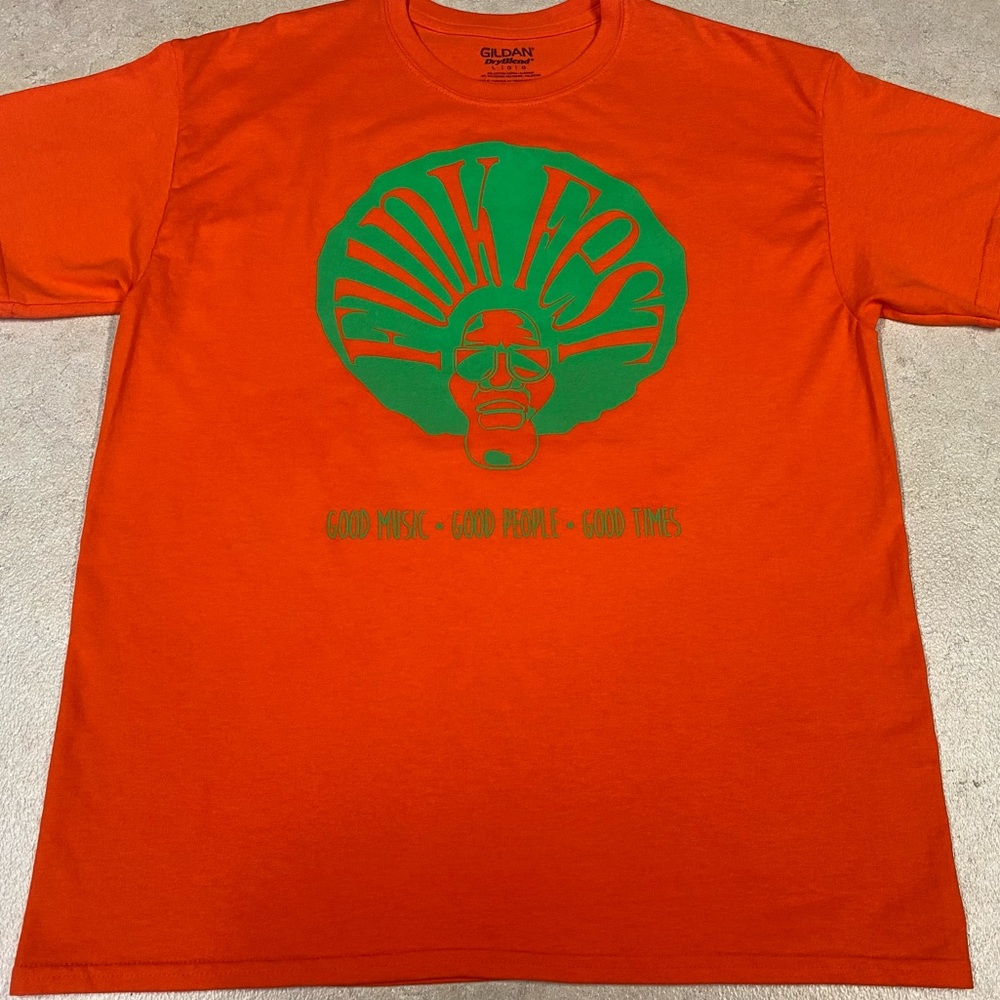 FUNK FEST GOOD MUSIC-GOOD PEOPLE-GOOD TIMES Tshirt Size Large